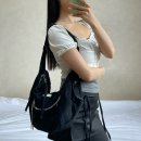 남구-009 | 헬레네파리스 워시드 데님 크로스백 블랙 리뷰 🖤