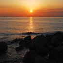 동백섬의 일출 이미지