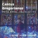 [Cantus Gregorianus]11월 라틴어로 봉헌되는 그레고리오성가 미사 이미지