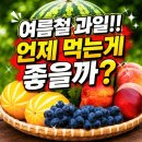 여름철 과일 언제 먹는게 좋을까 ? 이미지