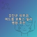 강진이비인후과의원 | 강진군 피부과 병원 추천 여드름 보톡스 필러 리스팅후기 TOP5 잘하는곳