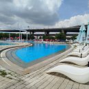 한강뚝섬. 수영장 이미지