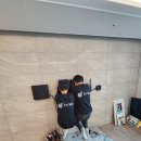 영종 국제도시 서한 이다음 입주현장, 정식 전기시공업체 티비랩 벽걸이티비 시공사례