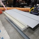 ㈜중앙환경산업 | [시공 후기] 지식산업센터 주차장 판넬 파손 교체, 주문 불가 자재 대체 시공