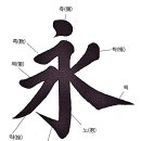 서예 기초 이미지