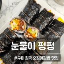 칠곡김밥 | [구미 칠곡 북삼맛집] 눈물이펑펑 오징어김밥 솔직후기