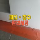 의령페인트방수 | 욕실하부깨짐 퍼티 보강 방수 페인트로 곰팡이 벌레 차단