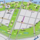 여의도 한강공원 수상무대 옆 수상분수 Show 야경 이미지