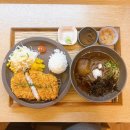 [운서역 돈가스 맛집]에바돈카츠 생등심돈+냉모밀 후기