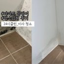 이사청소 후기:: 24시클린에서 내돈내산 이사청소(입주청소) 후기,견적 가격 (feat.곰팡이 제거)