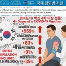 한국 전체 인구의 COVID-19 팬데믹(2023-2024) 이후 호흡기 감염 발생률 및 백신 접종과의 연관성 이미지