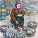 생선장수 이미지