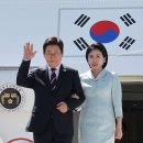 이재명 대통령 김혜경 여사 G7 정상회담 캐나다 출국 사진 이미지