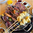 부산 기장 칼국수 용궁해물칼국수 오시리아 맛집 조개전골