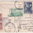 Korea Radio Broadcasting Station to US 1951 Cover Forwarded to UK Postage Added 이미지