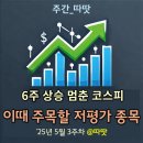 6주 상승 멈춘 코스피, 이때 주목할 저평가 종목 (&#39;25.5월 3주)