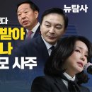 [취재플러스] 윈희룡, 강승규에 물었다. &#34;김건희 민원받아 시행령 고쳤나. mbc괸제데모 사주 인정하나&#34; 이미지