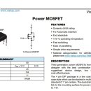 Vishay IRFD024 Power MOSFET 팝니다. 이미지