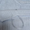 M Soft | 던스트 2-way shirring knit top soft blue 내돈내산 후기 +사이즈 팁 | 여성 봄 니트 추천