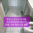 부산시 강서구 지사동 지사과학삼정그린코아 25평, 전체 줄눈시공 완료 하였습니다 ~~^^ 이미지