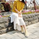 왓아이원트 치마에 어울리는 운동화는 슈렁크 스니커즈