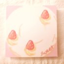 선진기획인쇄 앞 | 가성비 인쇄 레터링 딸케 떡메모지 제작 후기🍰