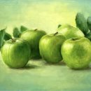 즐거운 유화 이미지