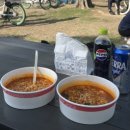 씨유(CU)영도포부대점 | [잠실] 미트파이 맛집 진저베어 포장 후기 (+한강라면)