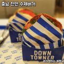 신세계 | 천안 신부동 맛집 수제버거 천안신세계 다운타우너 후기