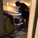 (주)크린테크 | 송파구 방이동 아파트 공용부 천장 배관 오수 역류 문제 해결 악취 이물질 제거 후기