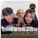 반려동물행동교정사 | 한국직업능력진흥원 무료 반려동물행동교정사1급 도전기 온라인으로 부담없이 자격증 취득