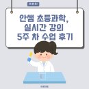 안쌤의 행복한 놀이시간 | 안쌤 초등과학, 실시간 강의 5주 차 수업 후기