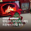캔들트리 - 중구 동호로37길 20 | 평택 크리스마스 케이크 맛집, 트윈케이크캔들, 트리모양 케이크 후기