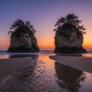 안면도수평선 | 태안 꽃지해수욕장 일몰 시간 맞춰 다녀온 겨울 안면도 여행