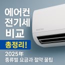 에어컨 전기세 비교 총정리! 2025년 종류별 요금과 절약 꿀팁
