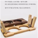 미산2구 | 강아지 캠핑용 원목 식탁 추천 휴대용 접이식 윌데라 식기 세트