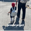 리본마켓 | 프레젠트프로젝트 프프 리틀백팩 블루리본 아기가방 착샷 후기
