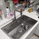 운정호수 공릉폭포 인근 | 주방 사각싱크볼 교체 음식물분쇄기 철거 업체