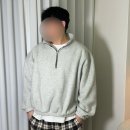 화이트 클라우드 | 논노드 하프집 플리스 구매후기｜2사이즈 클라우드 화이트