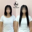 더퀸 붙임머리