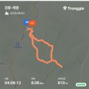 [블랙야크100대명산] 충북 단양 도락산