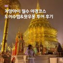 도이 | 치앙마이 필수 야경투어 도이수텝 왓우몽 사원 준비물 및 후기