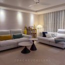 완산-33 | 영천가구 완산미소지움2차 거실인테리어 배송후기