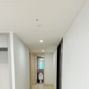 쌍용더플래티넘해운대 | 해운대 쌍용더플래티넘해운대 아파트 33평 거실·안방 벽면 실크벽지 부분 도배 시공 후기