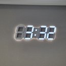 금호라인경로당 | 경기도 광주시 금호리첸시아 무드 화이트 LED 벽시계 벽지매립 설치 후기