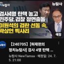 [뉴탐사_20240705_허재현의 정치뉴탐사] 검사4명 탄핵 놓고 민주당, 검찰 정면 충돌 이원석의 검란 선동 속,곽상언 삑사리 이미지