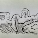 펜 드로잉 이미지