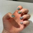 [둔산동네일] 대전시청역 네일샵 추천💅 가을 자석젤 색감 미쳤다! 둔산동 골드핑거 후기