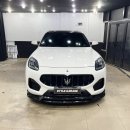 (주)삼일렌트카 | 마세라티 그레칼레 고광택 매트블랙 전체랩핑 도어잼까지! 서울 일산 시공 후기!