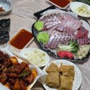 청해상회 | 가락시장 청해수산 인해교주해적단 퀵배달 특대방어 대형참돔 특대광어 후기 / 특대, 소 크기비교